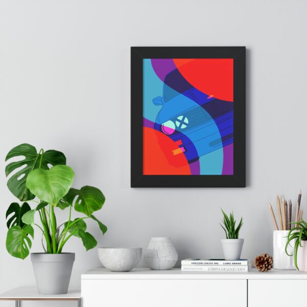 BMW E30 M3 Framed Print - Image 2