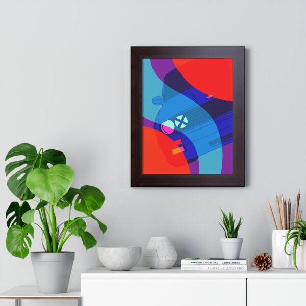 BMW E30 M3 Framed Print - Image 5